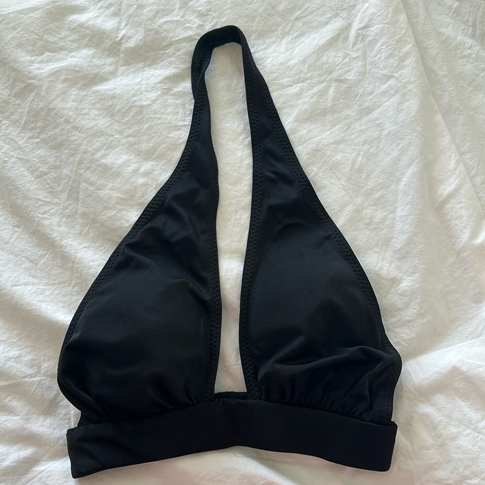 Norma Kamali swimsuit top, size small. From Revolve.